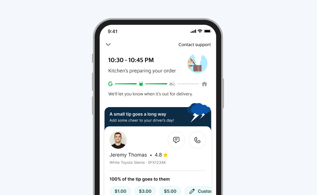Rainy day tipping experience project thumbnail