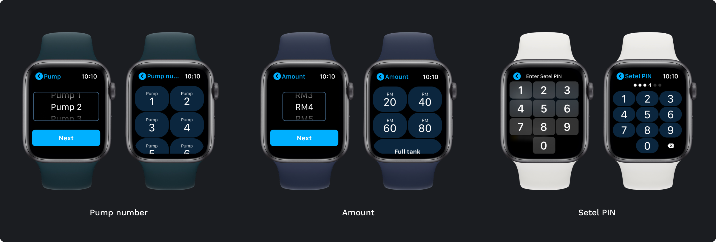 Changes on the demo app
