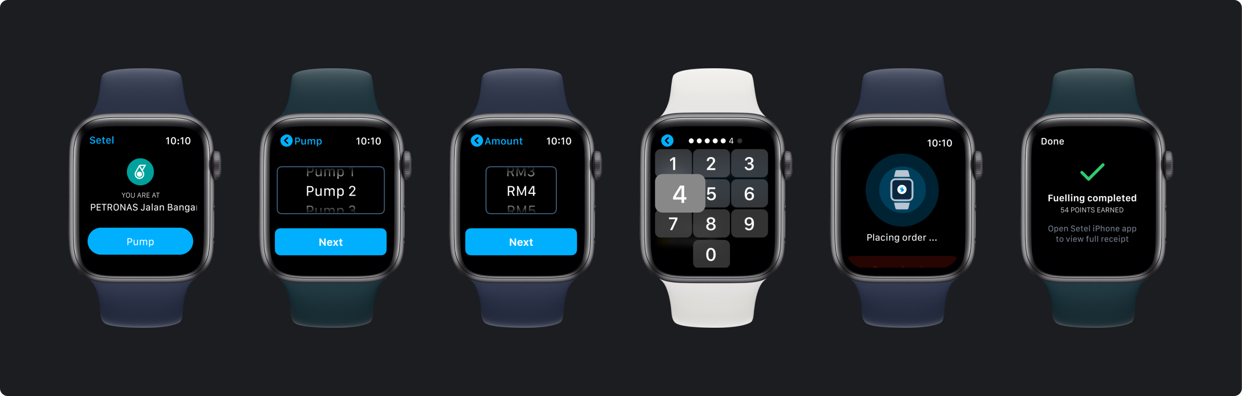 Snippets from the demo app